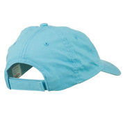 Youth Princess Embroidered Washed Chino Twill Cap