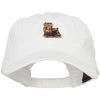 Yorkshire Terrier Embroidered Washed Cotton Twill Cap