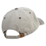 Playing Soccer Logo Embroidered Pigment Dyed Wash Cap