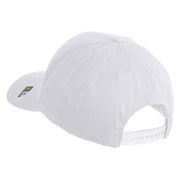 U.S. Army Military Police Insignia Embroidered Retro Cotton Blend Snapback Cap - White OSFM