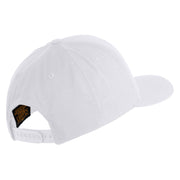 U.S. Army Military Police Insignia Embroidered Retro Cotton Blend Snapback Cap - White OSFM