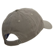 World Fitness Embroidered Low Profile Washed Cap - Olive OSFM