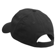 World Fitness Embroidered Low Profile Washed Cap