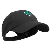 World Fitness Embroidered Low Profile Washed Cap