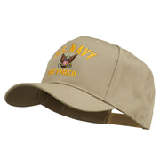 US Navy Retired Military Embroidered Cap