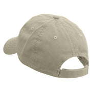 World Fitness Embroidered Low Profile Washed Cap - Stone OSFM