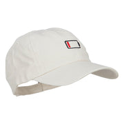 Low Battery Symbol Embroidered Cotton Cap