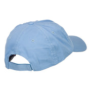 Low Battery Symbol Embroidered Cotton Cap