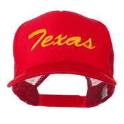 Youth Mid States Texas Embroidered Foam Mesh Cap