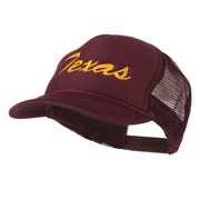 Youth Mid States Texas Embroidered Foam Mesh Cap