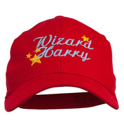 Halloween Wizard Harry Embroidered Youth Brushed Cap