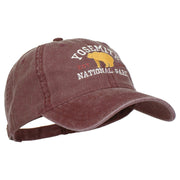 Yosemite National Park Embroidered Washed Cap