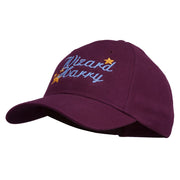 Halloween Wizard Harry Embroidered Youth Brushed Cap