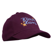 Halloween Wizard Harry Embroidered Youth Brushed Cap