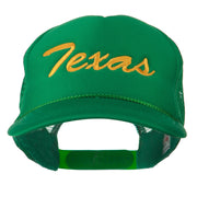 Youth Mid States Texas Embroidered Foam Mesh Cap