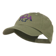 Yoga in two colors Embroidered Cap