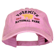 Yosemite National Park Embroidered Washed Cap