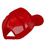 US Army Veteran Military Patched Mesh Cap