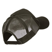 US Army Veteran Military Patched Mesh Cap