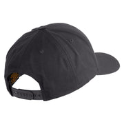 U.S. Army Cyber Corps Embroidered Retro Cotton Blend Snapback Cap - Charcoal OSFM