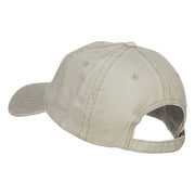 Cowboy Boots and Hat Embroidered Washed Cap