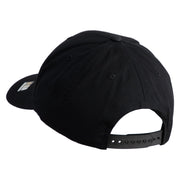 U.S. Army Cyber Corps Embroidered Retro Cotton Blend Snapback Cap - Black OSFM