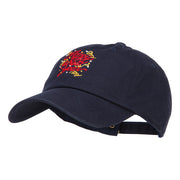 Happy New Year Confetti Embroidered Unstructured Cap