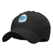 Furry Yeti Embroidered Low Profile Cotton Cap