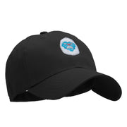 Furry Yeti Embroidered Low Profile Cotton Cap