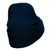 U.S. Navy Veteran Embroidered Long Knitted Beanie