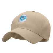 Furry Yeti Embroidered Low Profile Cotton Cap