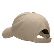 Furry Yeti Embroidered Low Profile Cotton Cap