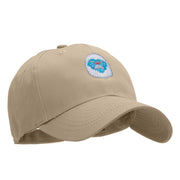 Furry Yeti Embroidered Low Profile Cotton Cap