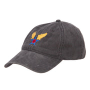 Army Air Corps Embroidered Pigment Dyed Cap