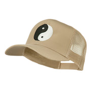 Yin Yang Symbol Embroidered Cap