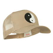 Yin Yang Symbol Embroidered Cap