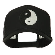 Yin Yang Symbol Embroidered Cap