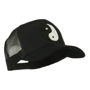 Yin Yang Symbol Embroidered Cap