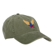 Army Air Corps Embroidered Pigment Dyed Cap