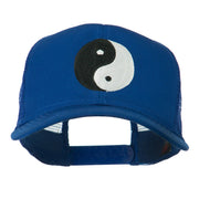 Yin Yang Symbol Embroidered Cap