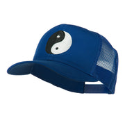 Yin Yang Symbol Embroidered Cap