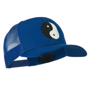 Yin Yang Symbol Embroidered Cap