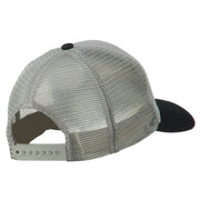 Yin and Yang Embroidered Mesh Cap