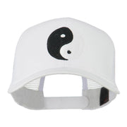 Yin Yang Symbol Embroidered Cap