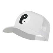 Yin Yang Symbol Embroidered Cap