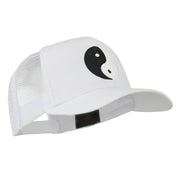 Yin Yang Symbol Embroidered Cap