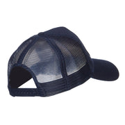 US Army Retired Logo Patched Mesh Cap