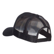 US Army Retired Logo Patched Mesh Cap