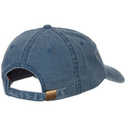 Phrase of Bad Hair Day Embroidered Washed Buckle Cap