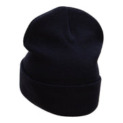 Petty Officer Retired Embroidered Long Knitted Beanie